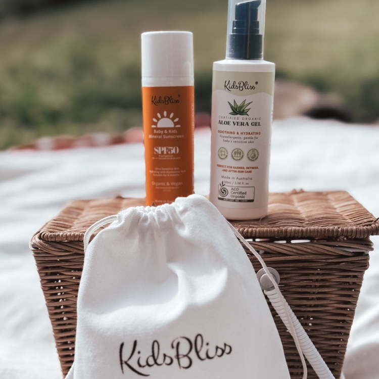 Organic Baby & Kids Mineral Sunscreen SPF50 70g