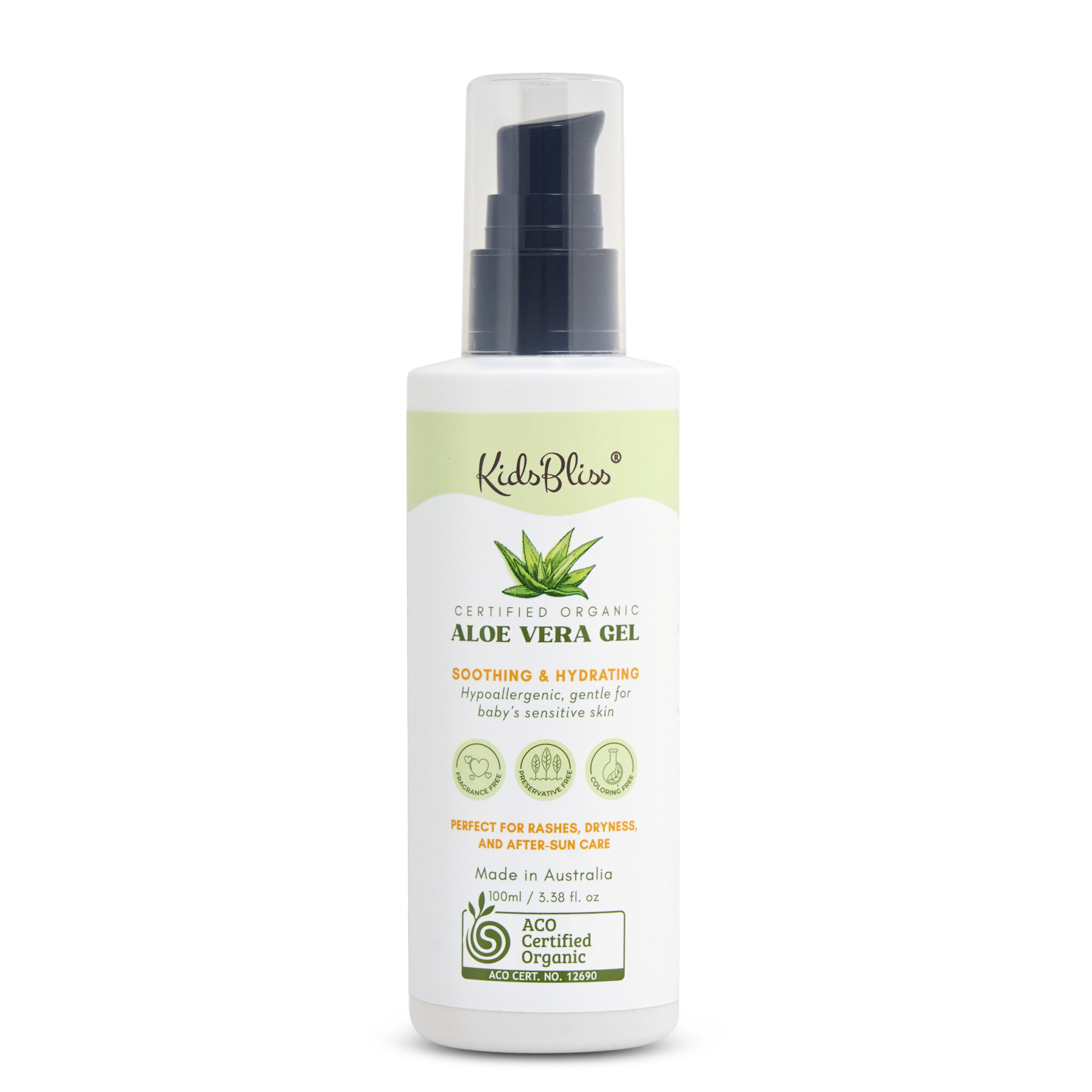 ACO Certified Organic Aloe Vera Gel 100ml