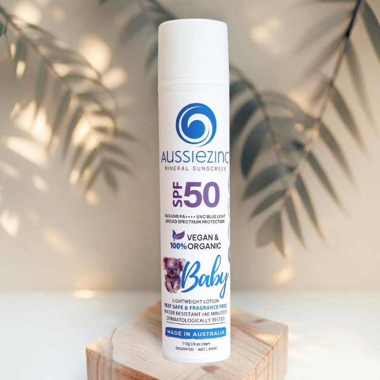 AussieZinc Baby Mineral Sunscreen SPF50