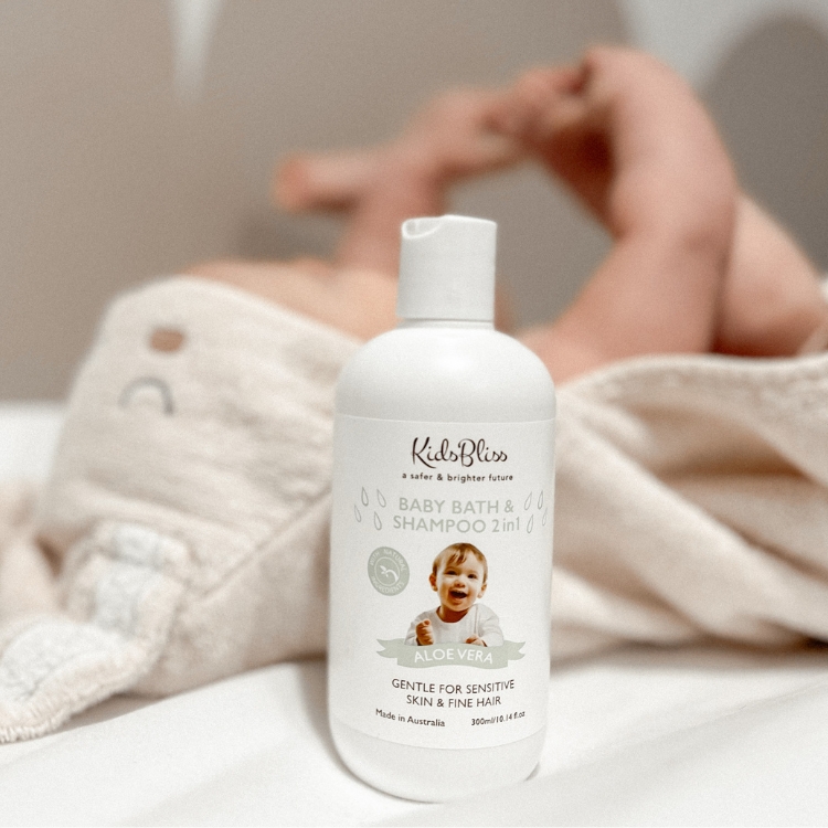 Baby Bath & Shampoo 2 in 1 – Aloe Vera 300ml