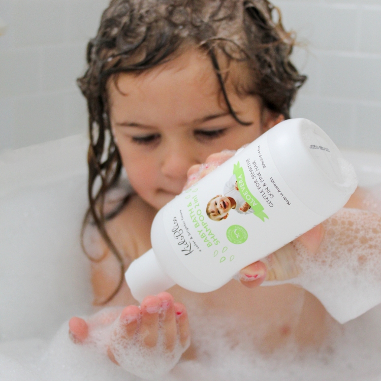 Baby Bath & Shampoo 2 in 1 – Aloe Vera 300ml