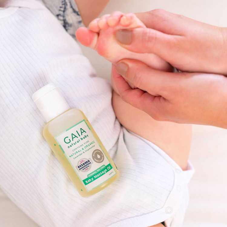 GAIA Natural Baby Massage Oil