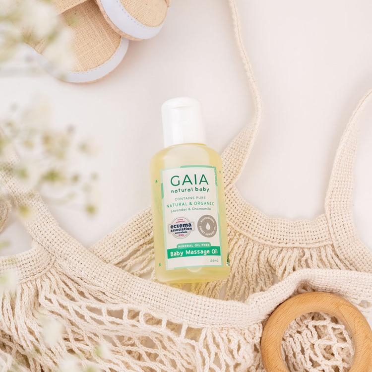 GAIA Natural Baby Massage Oil