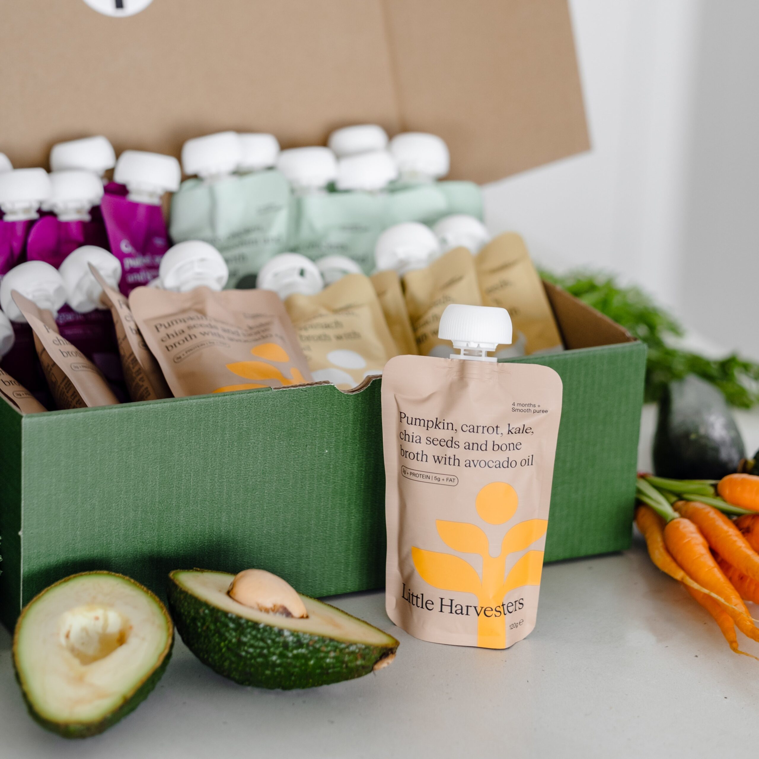 Little Harvesters food pouch