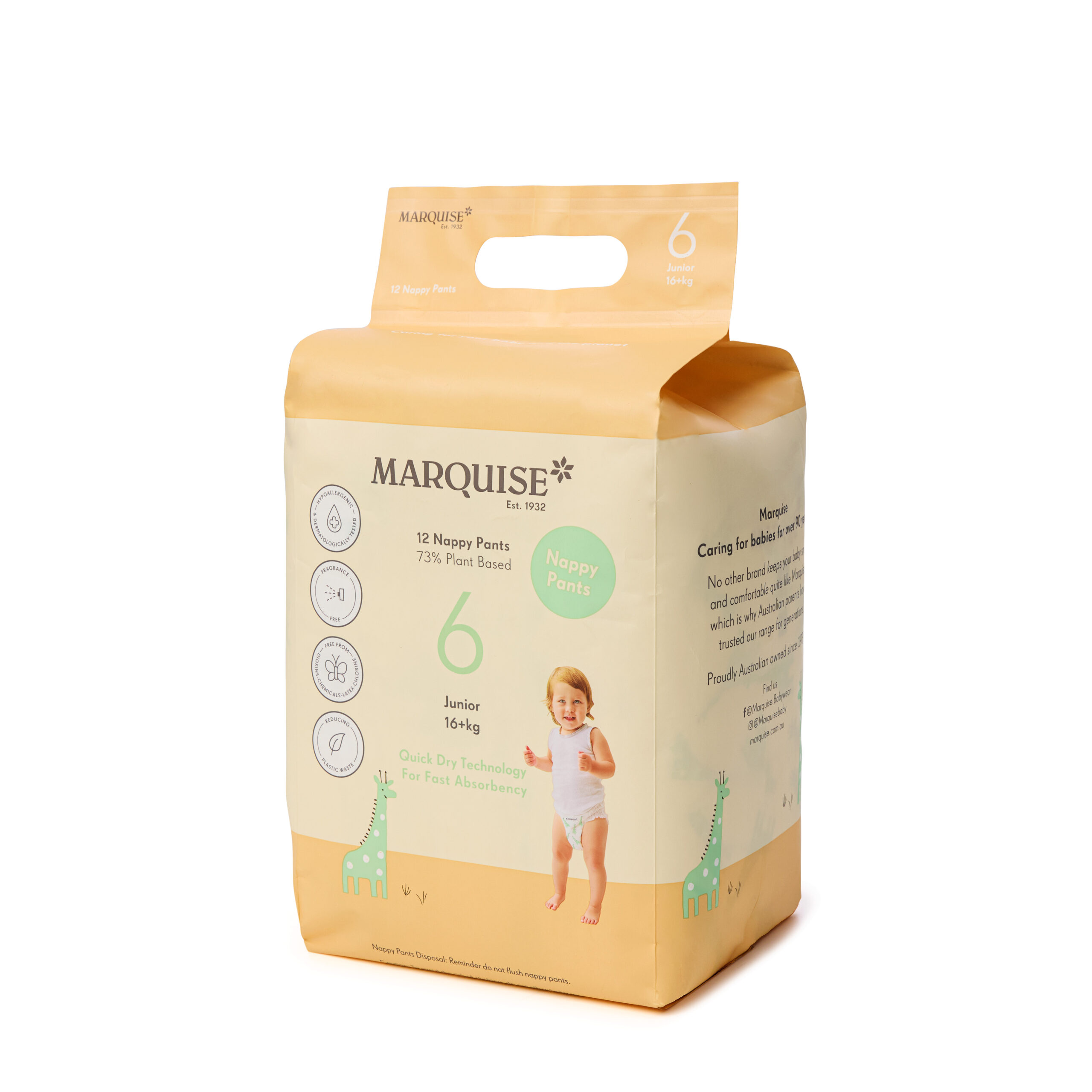 Marquise Hypoallergenic Nappy Pants