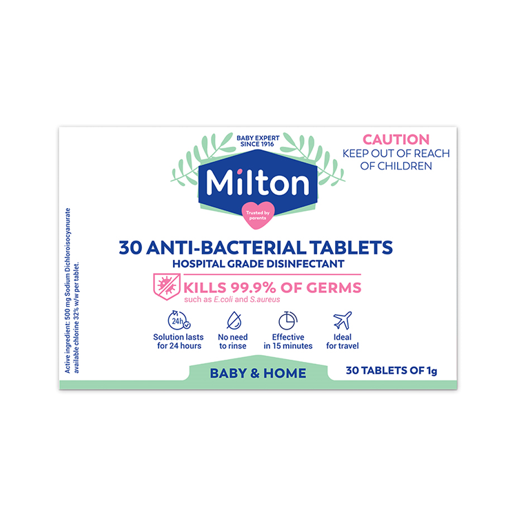 Milton Antibacterial Tablets 30 pack