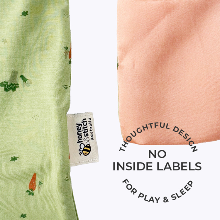 Organic Bamboo Onesies with Silk Mittens (COMFORT range)