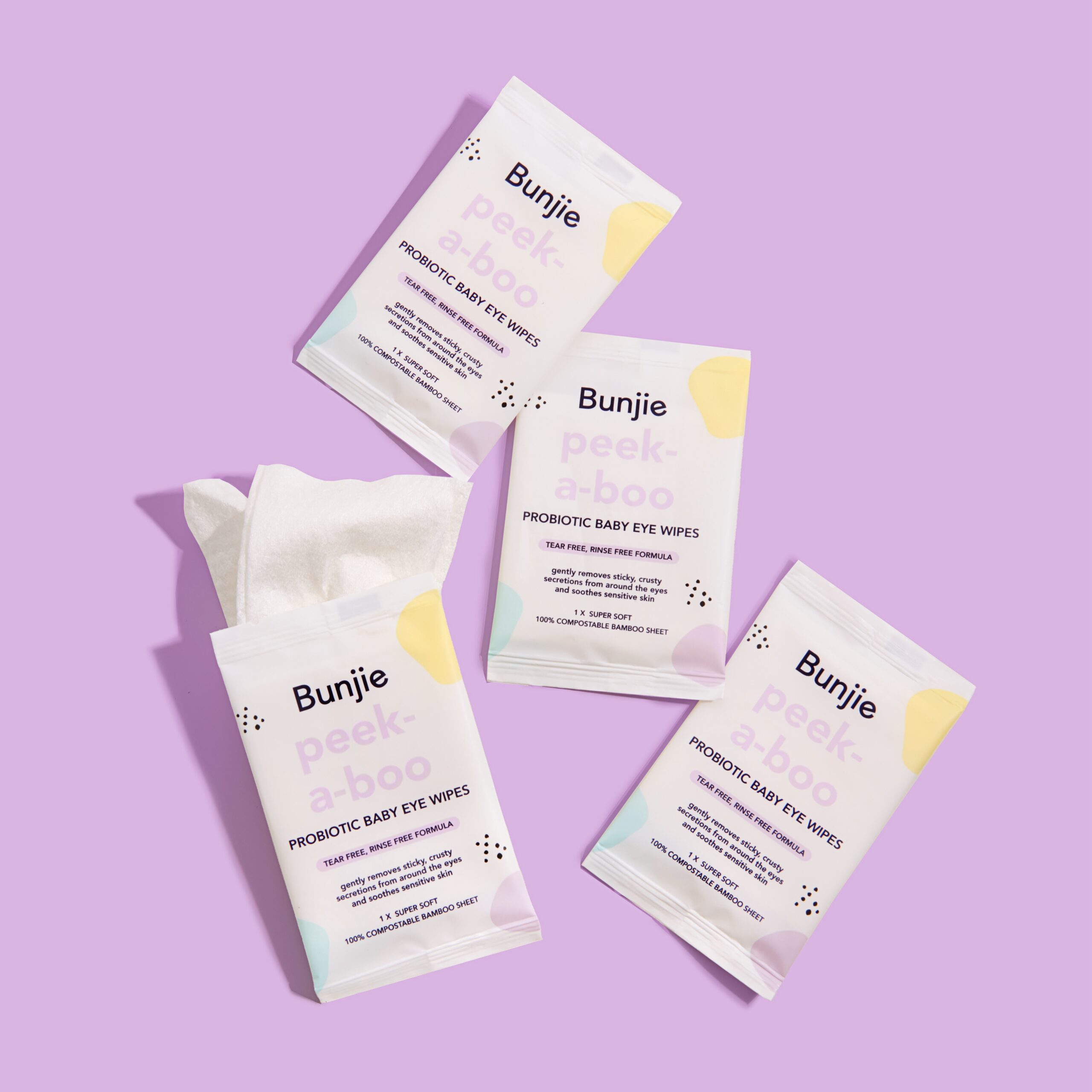 Peek-A-Boo Probiotic Baby Eye Wipes