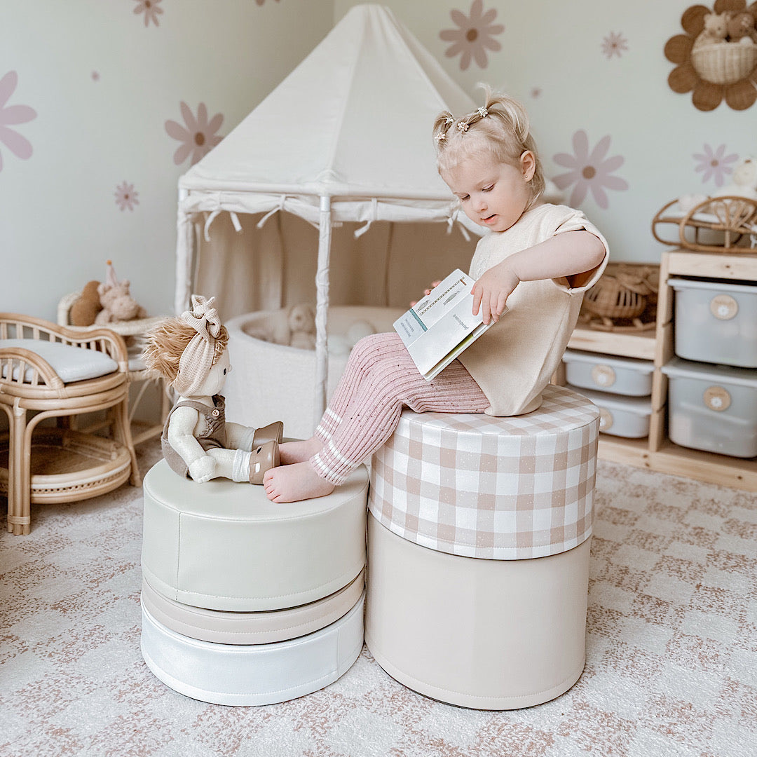 Stepping Stones | Gingham & Sand