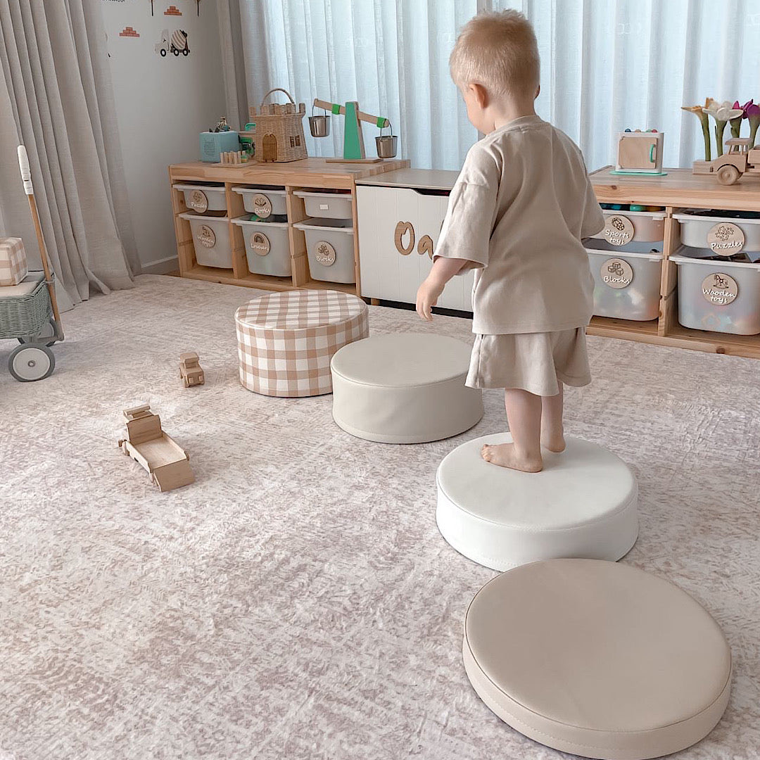 Stepping Stones | Gingham & Sand