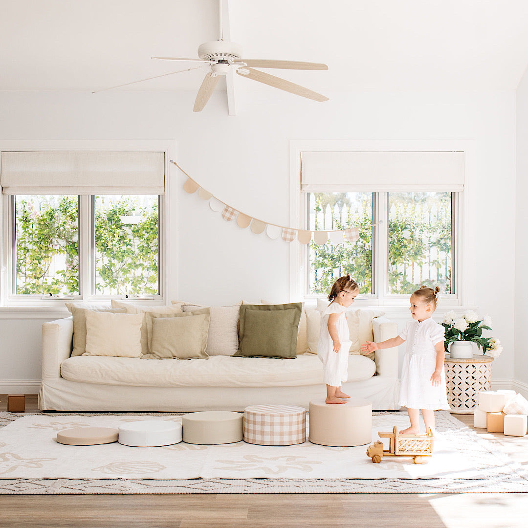 Stepping Stones | Gingham & Sand