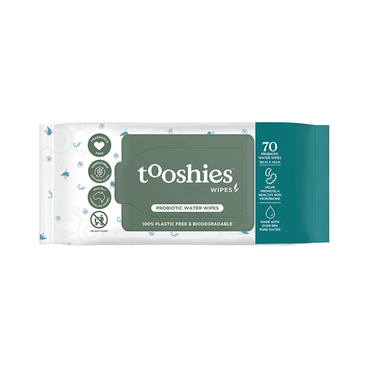 tooshies Probiotic Water Wipes