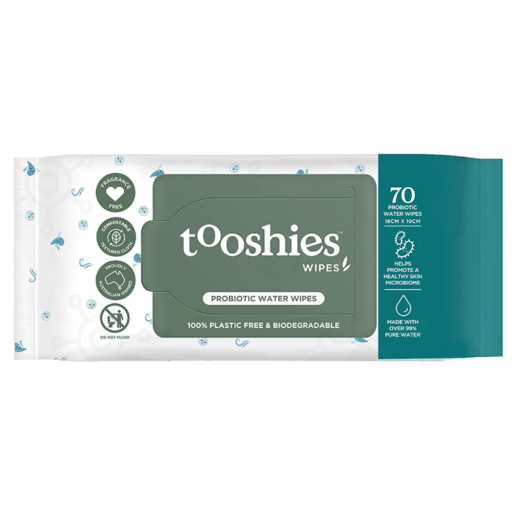 tooshies Probiotic Water Wipes