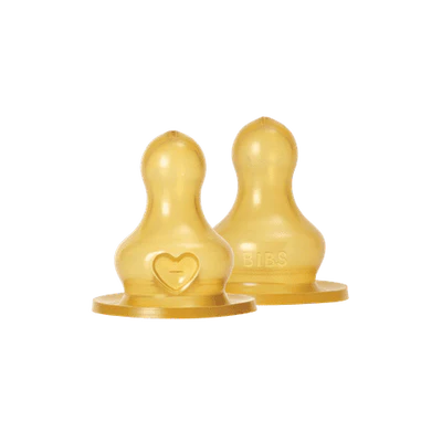 Bottle Replacement Nipple 2 pack, Latex – Medium Flow