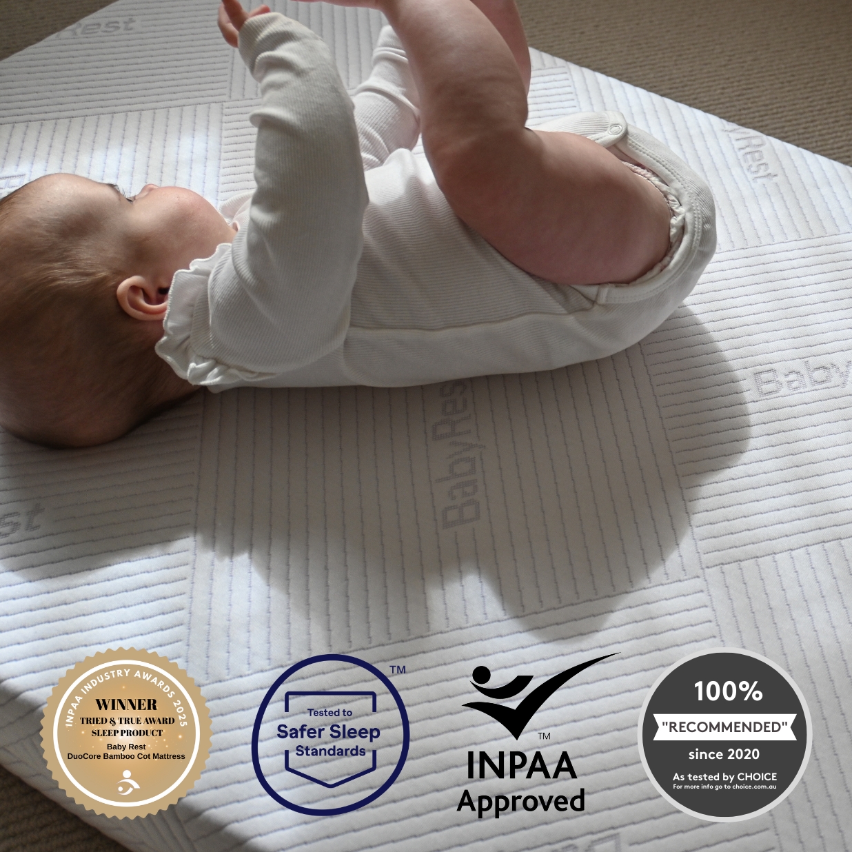 BabyRest DuoCore™ Cot Mattress
