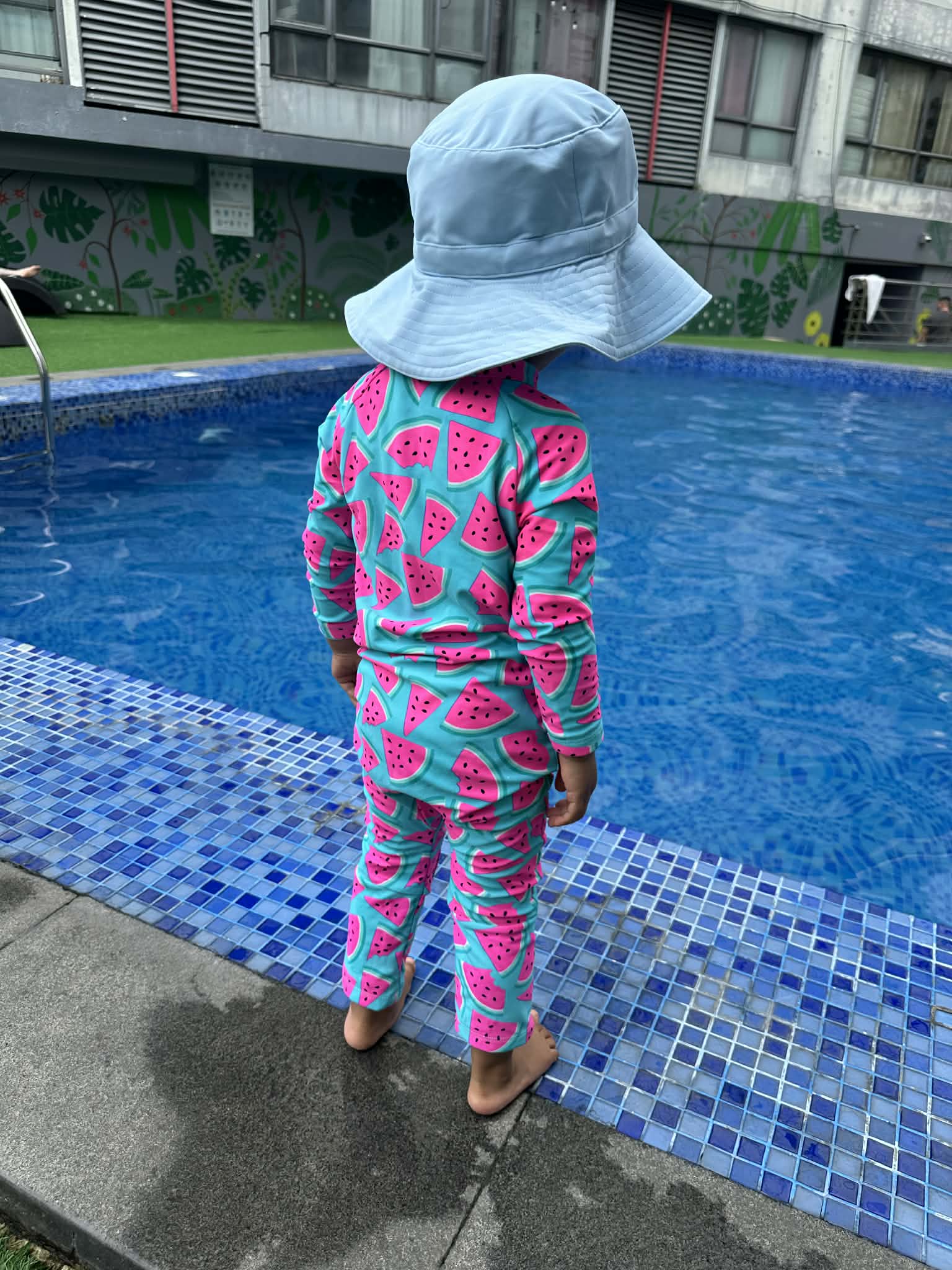 Eczema Friendly Full Coverage Bamboo Swimsuit