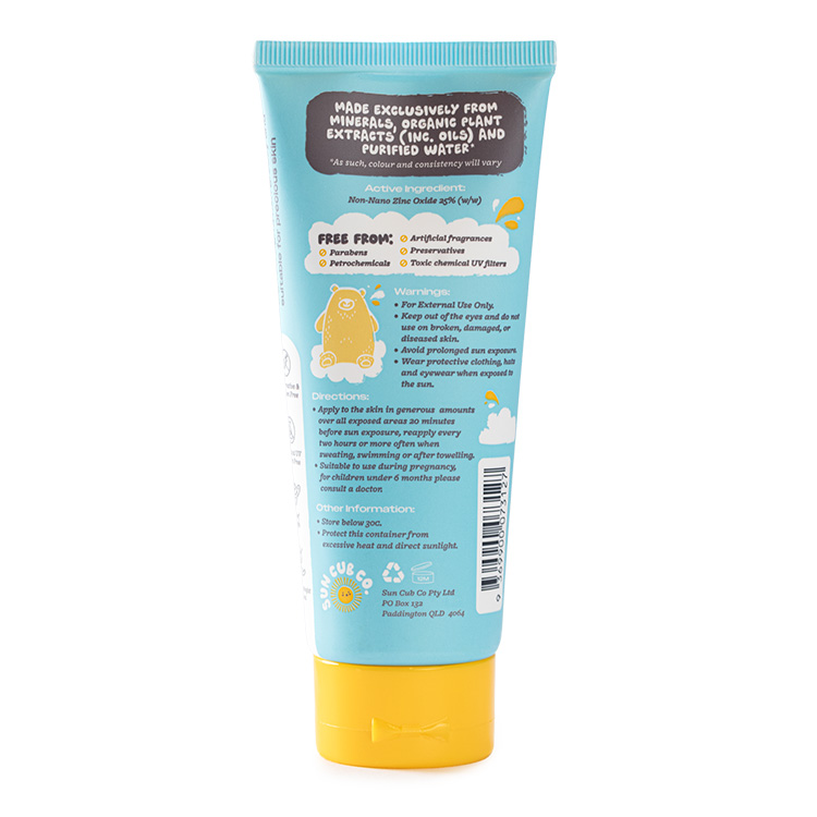 Kids Mineral SPF50 Sunscreen
