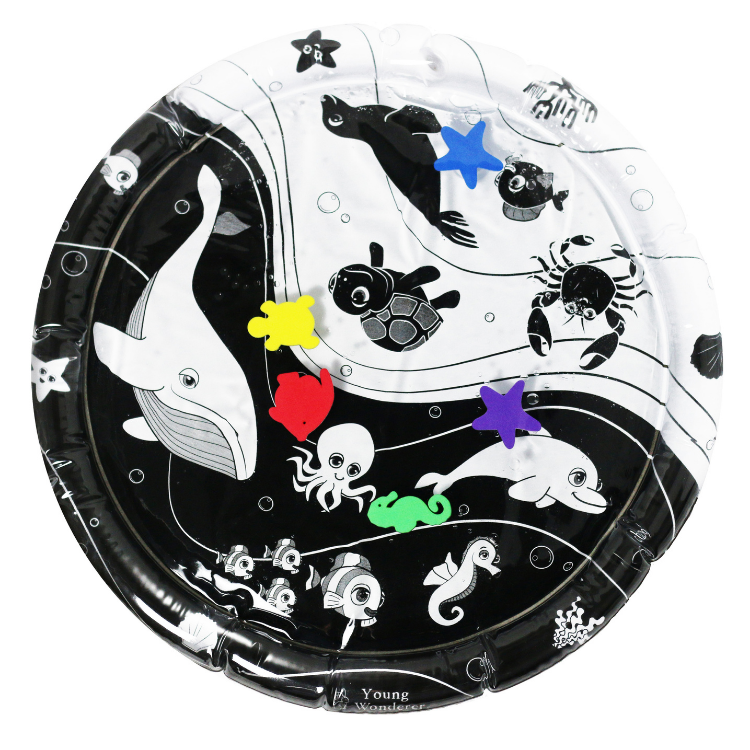 Under The Sea High Contrast Water Mat