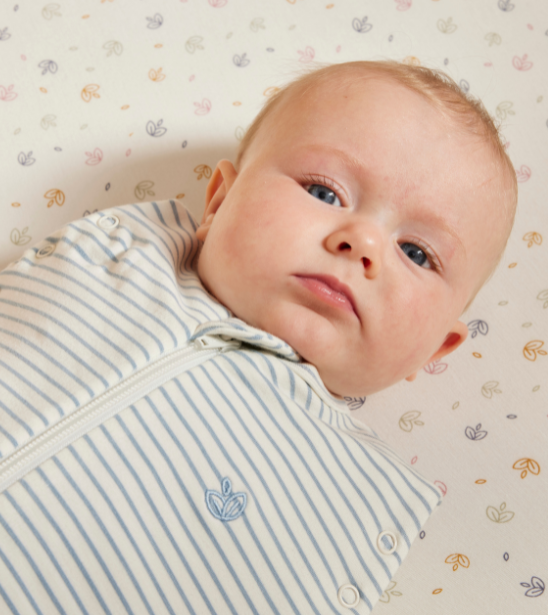 1.0 TOG Sustainable & Soft Swaddle Sleeping Bag