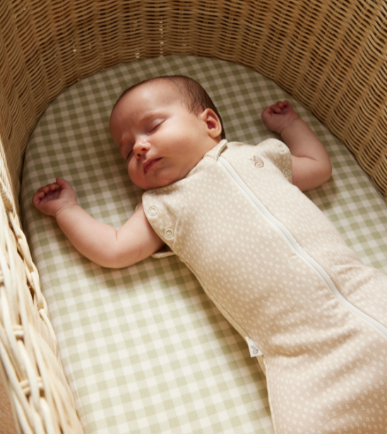 1.0 TOG Sustainable & Soft Swaddle Sleeping Bag