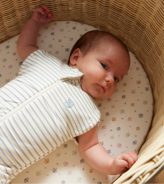 1.0 TOG Sustainable & Soft Swaddle Sleeping Bag