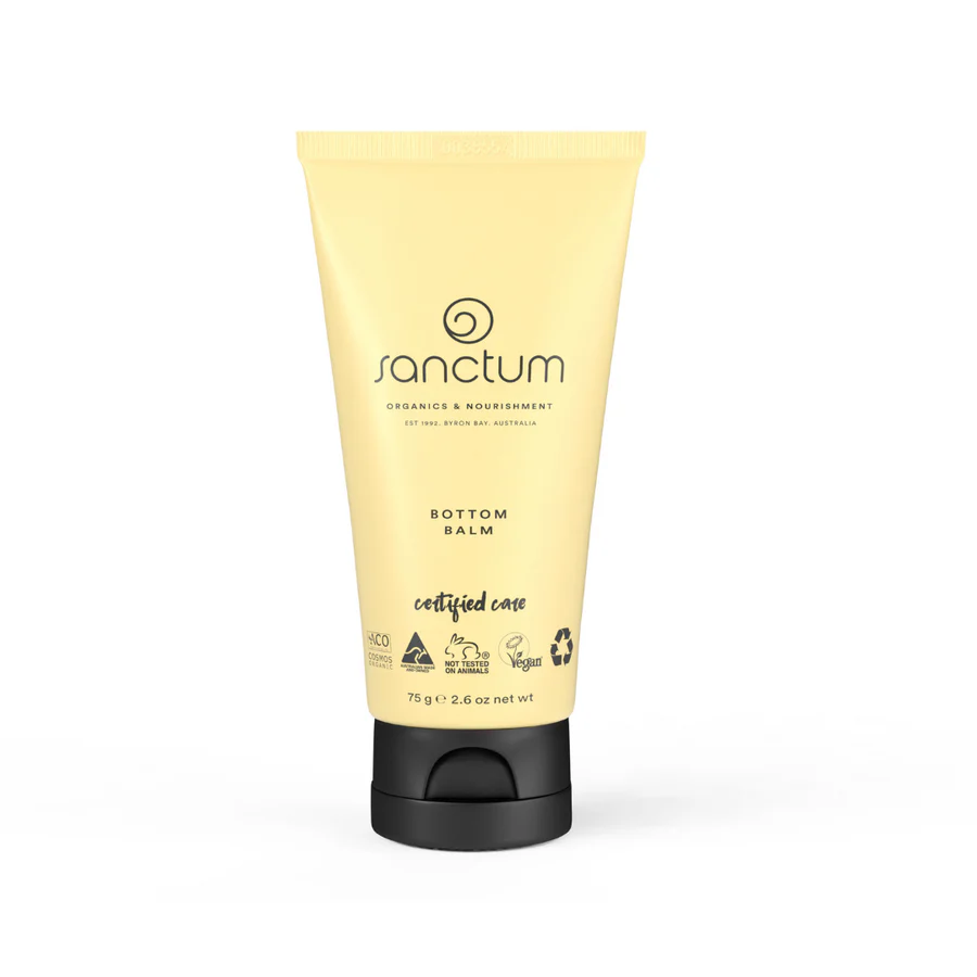 Baby Bottom Balm with certified organic coconut oil