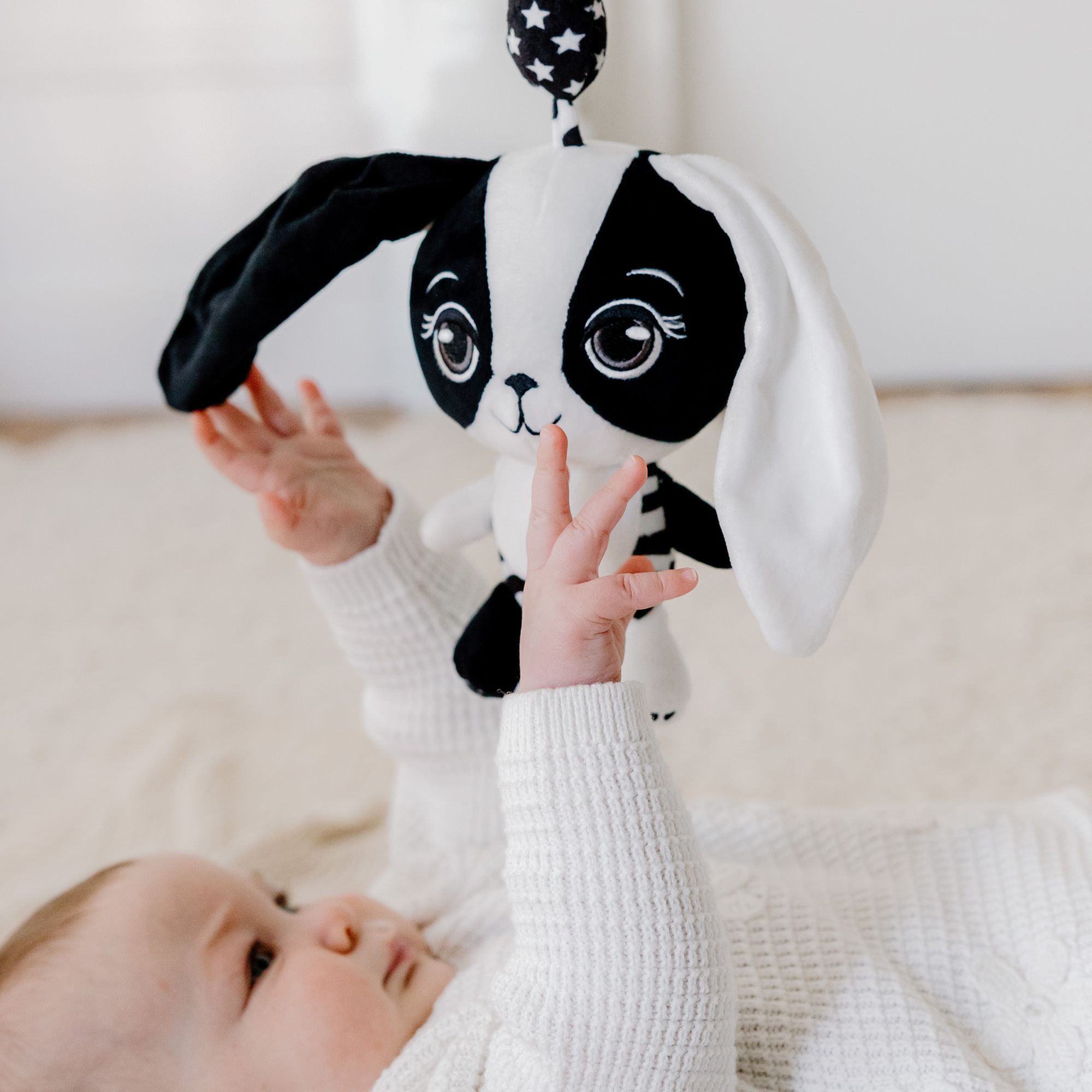 Billie the Bunnie Hanging Pram Toy