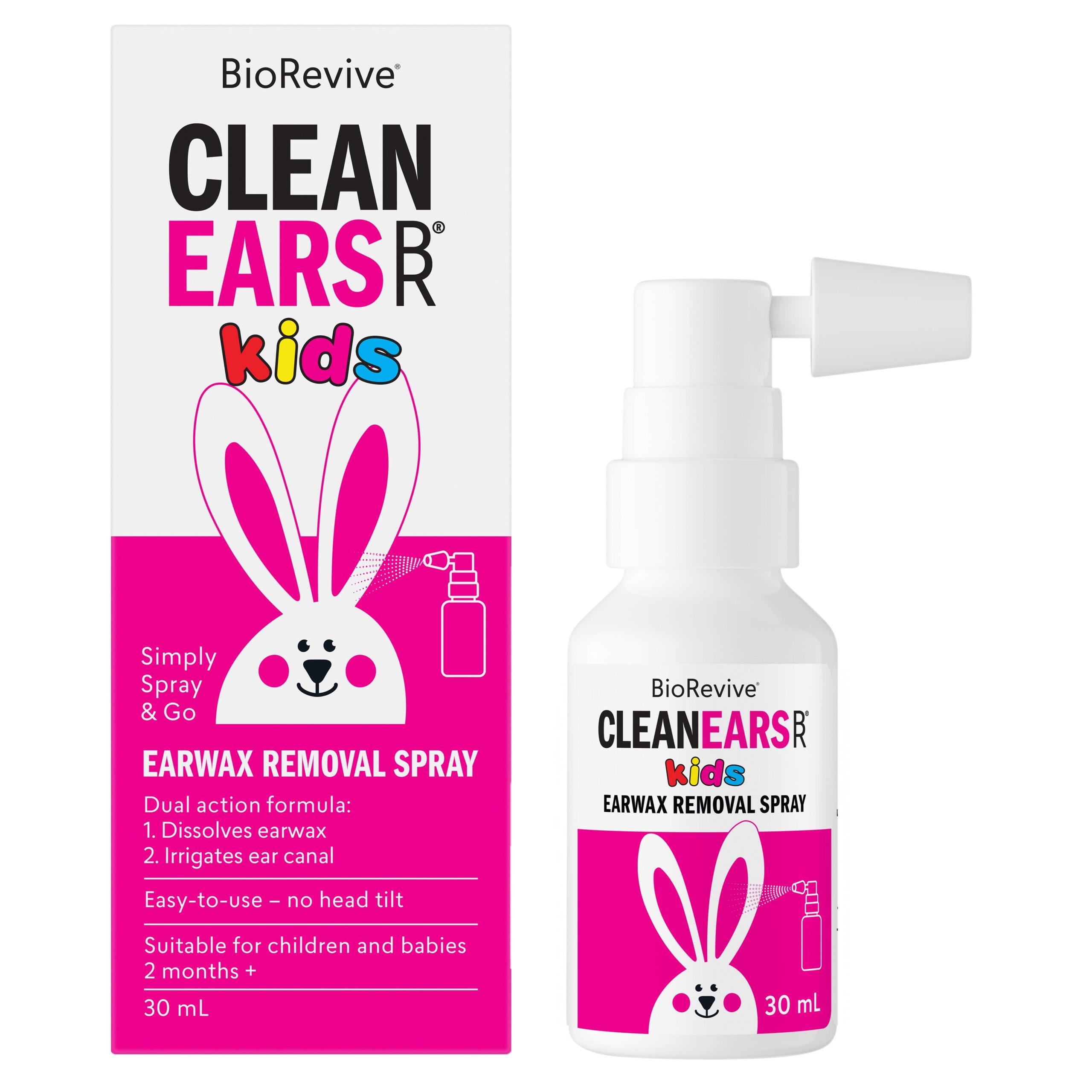 CleanEars Kids – Earwax Removal Spray