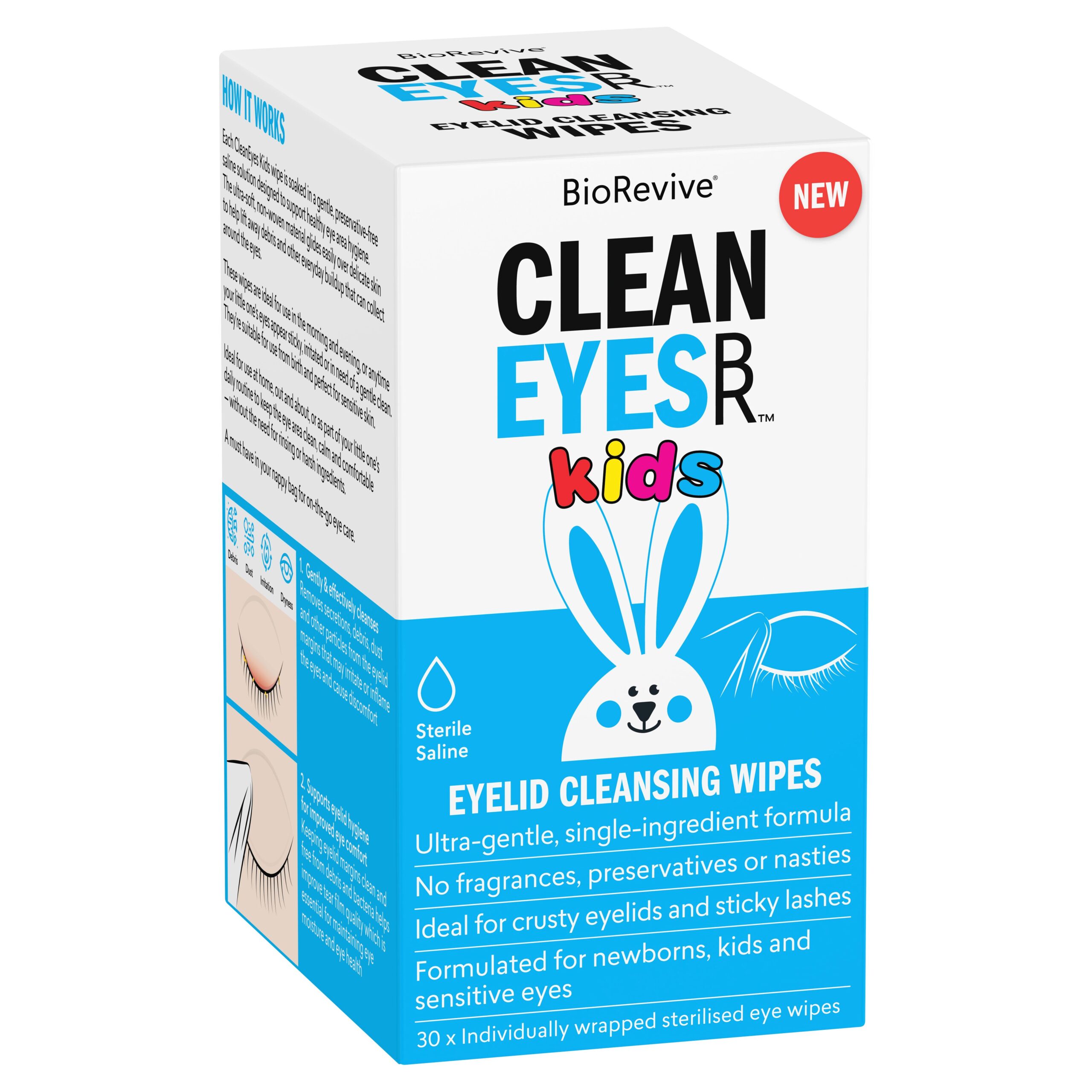 CleanEyes – Eyelid Cleansing Wipes
