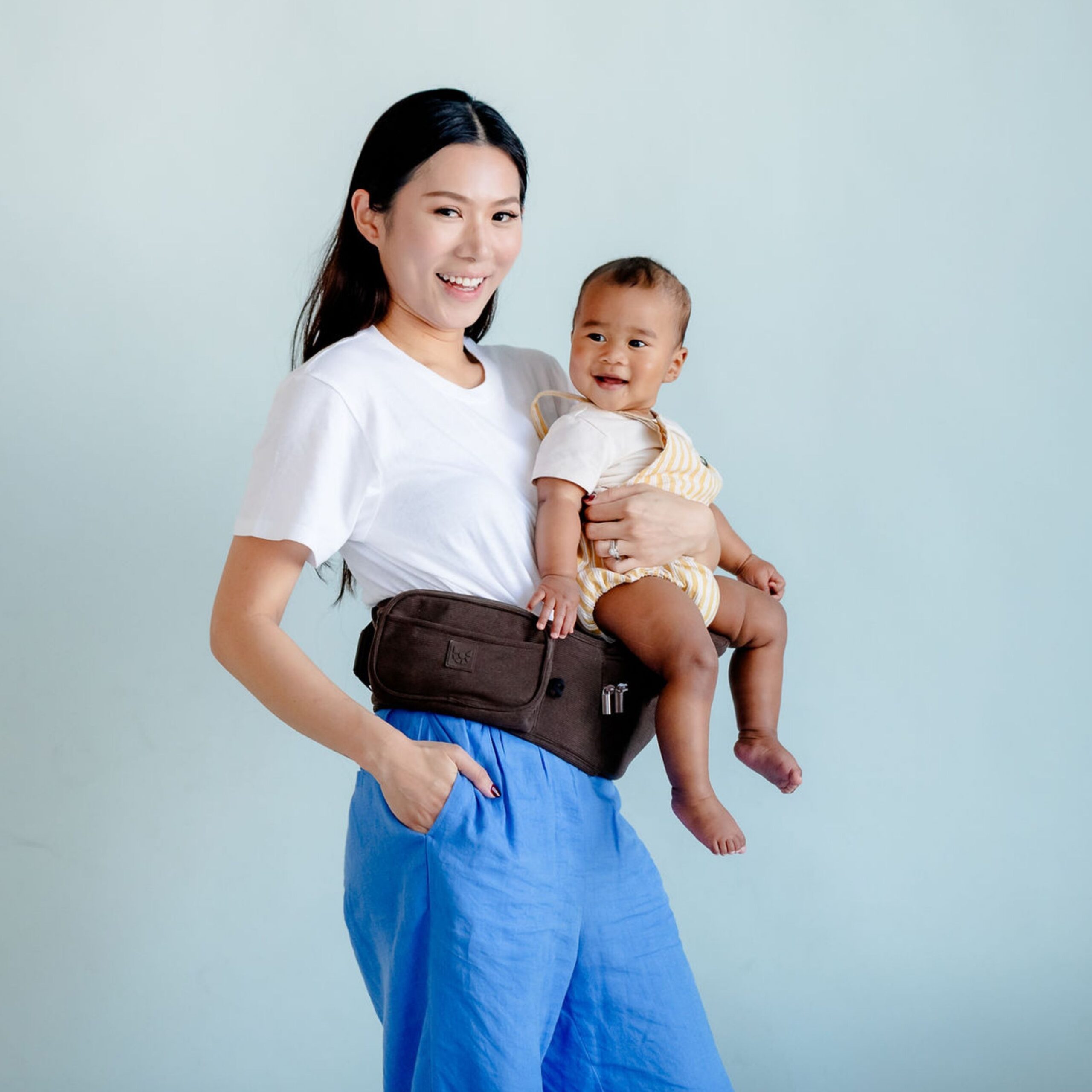 Hackerlily HipSurfer Baby Carrier, Bum Bag + Nursing Ledge (In One)
