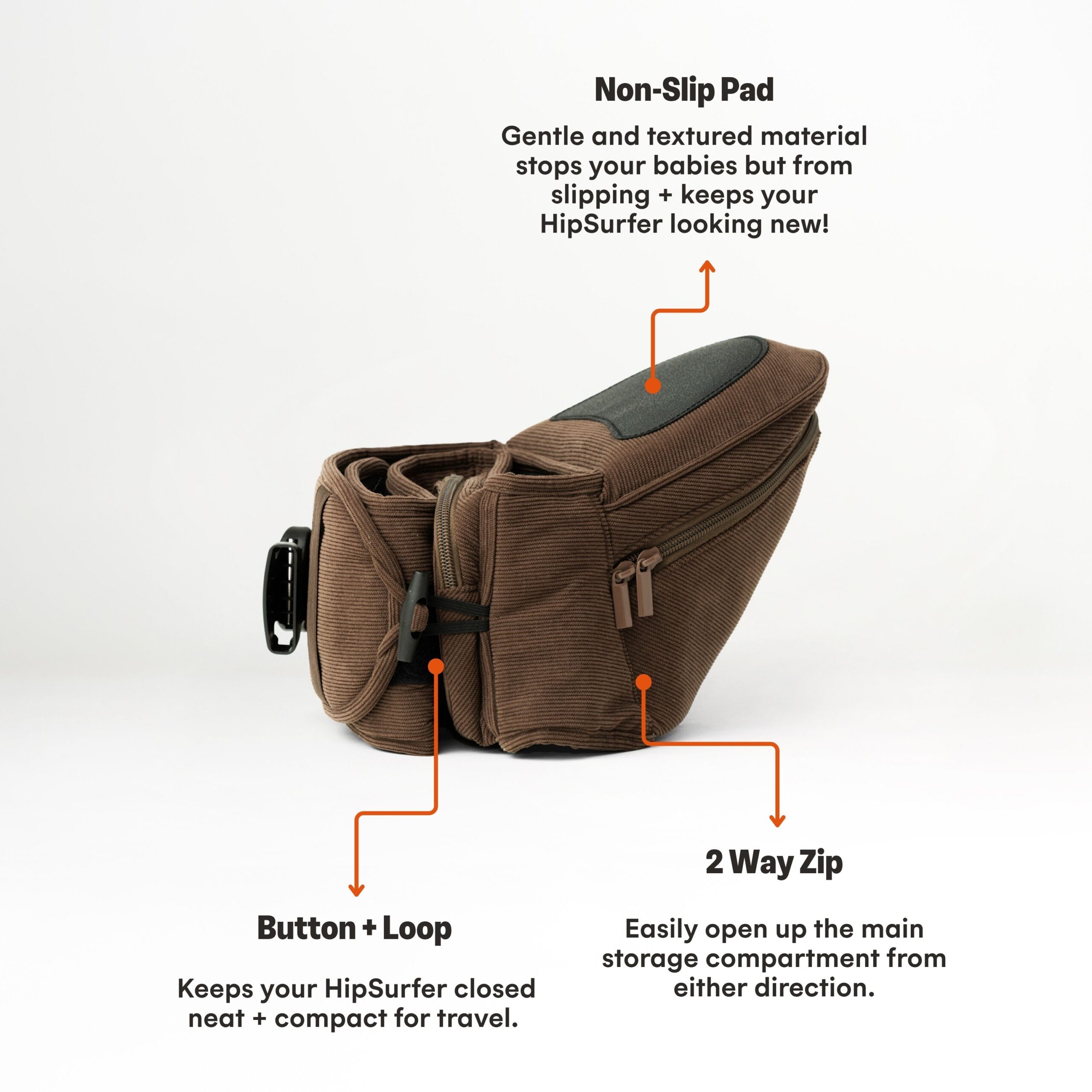 Hackerlily HipSurfer Hip Carrier + Bum Bag