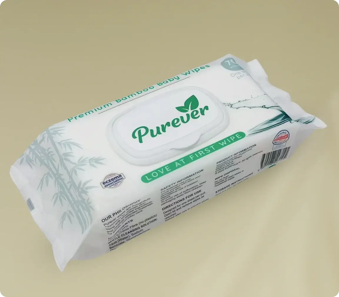 Purever™ Bamboo Baby Wipes