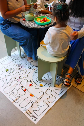 The Tidy Tots Co Mess Mat