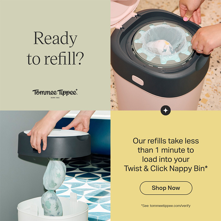 Tommee Tippee Twist & Click Nappy Disposal System